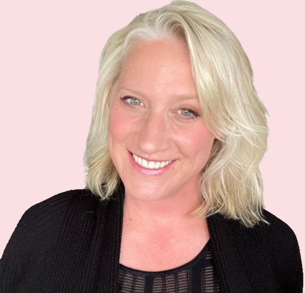 JoyRox Headshot weith pink